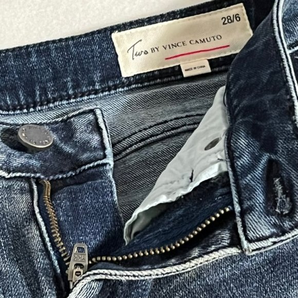 TWO BY VINCE CAMUTO Skinny Jeans Size 28/6 NWT - Picture 6 of 14